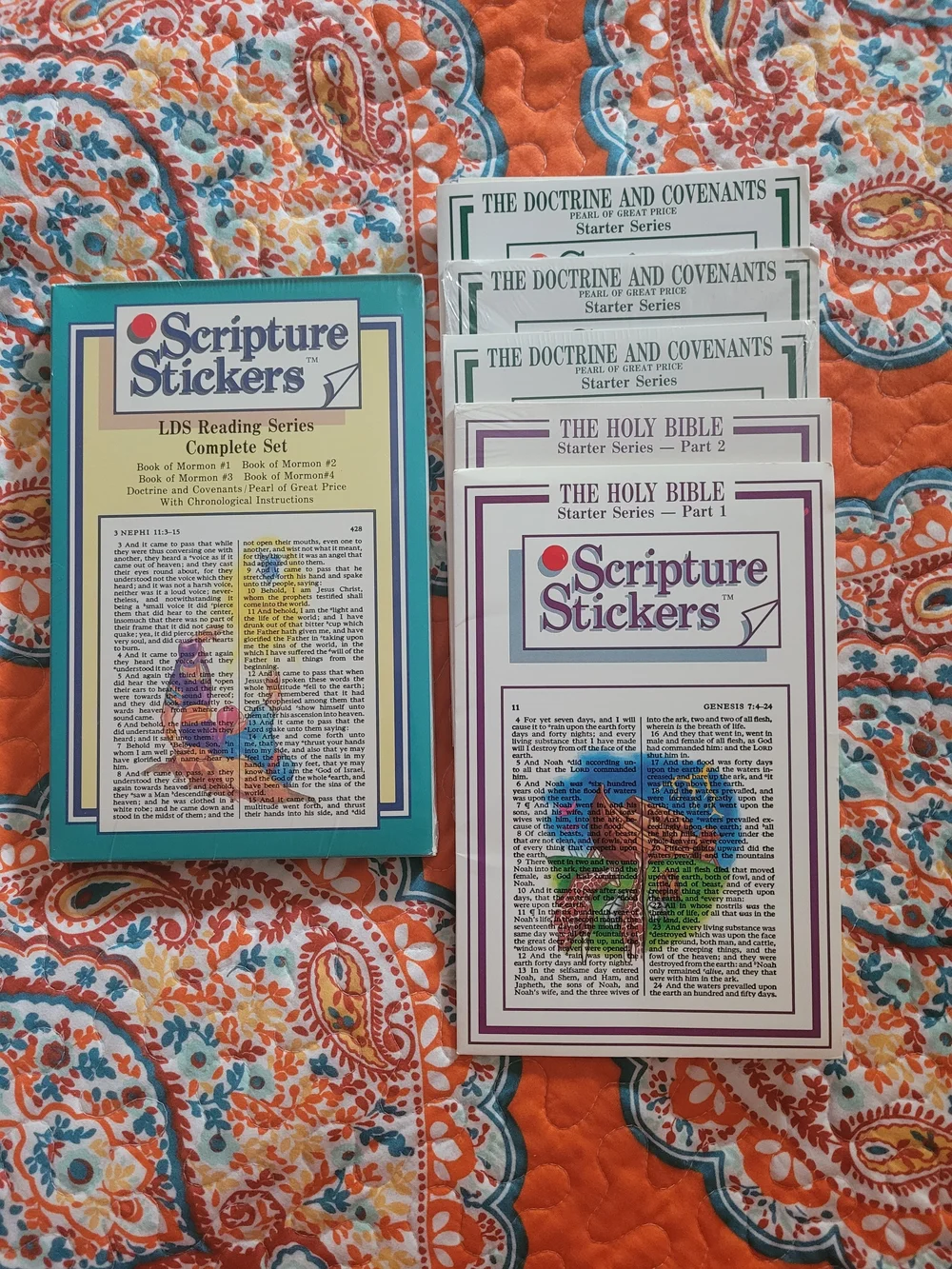LDS Reading Series Complete Set, Holy Bible Starter Series.